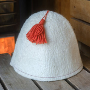 Sauna Hats - With Coloured Tassel